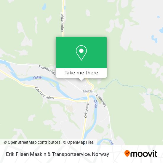 Erik Flisen Maskin & Transportservice map
