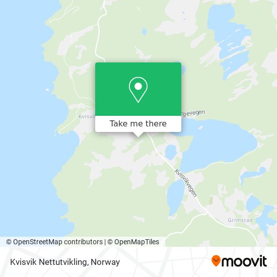 Kvisvik Nettutvikling map