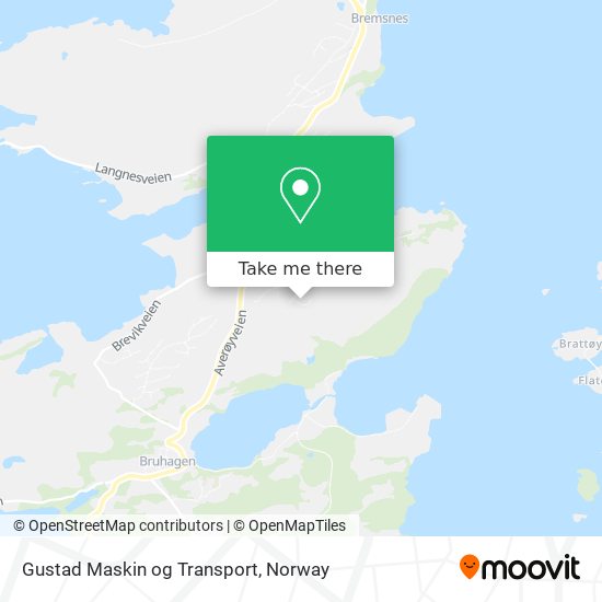 Gustad Maskin og Transport map
