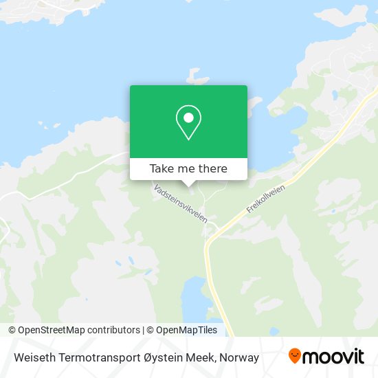 Weiseth Termotransport Øystein Meek map