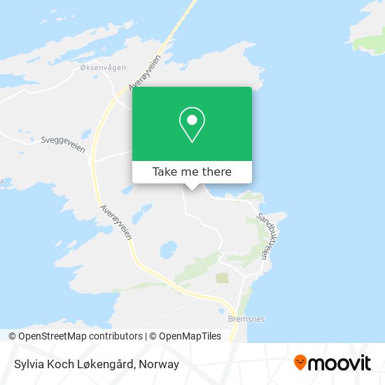 Sylvia Koch Løkengård map