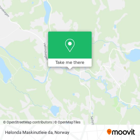 Hølonda Maskinutleie da map