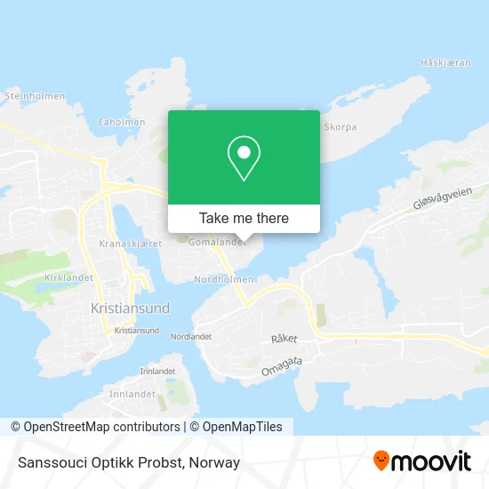 Sanssouci Optikk Probst map