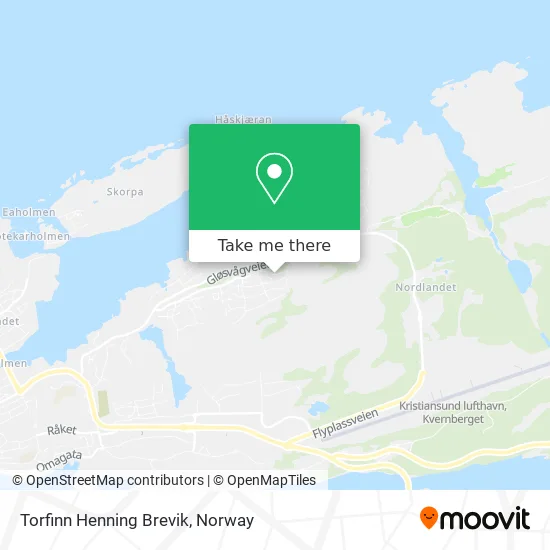 Torfinn Henning Brevik map