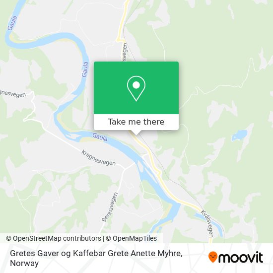 Gretes Gaver og Kaffebar Grete Anette Myhre map