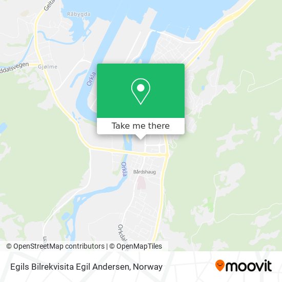 Egils Bilrekvisita Egil Andersen map