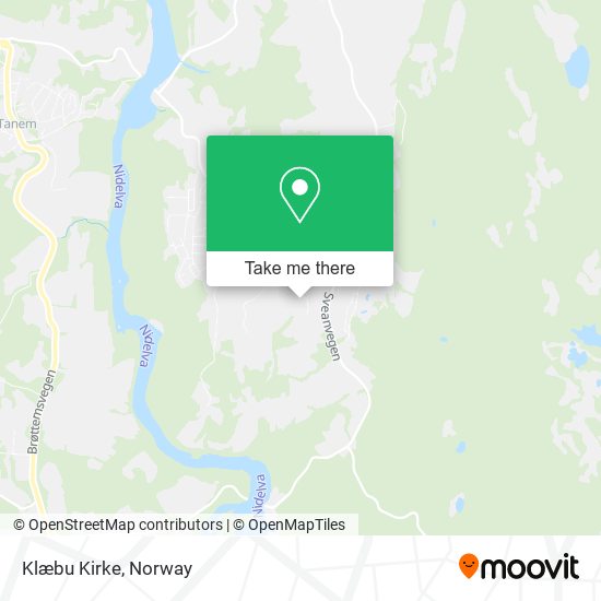 Klæbu Kirke map