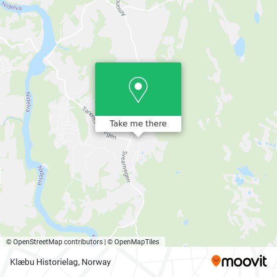 Klæbu Historielag map