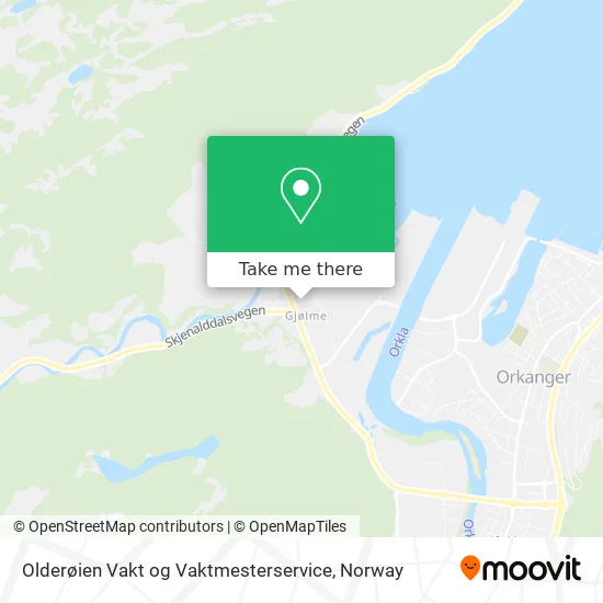 Olderøien Vakt og Vaktmesterservice map