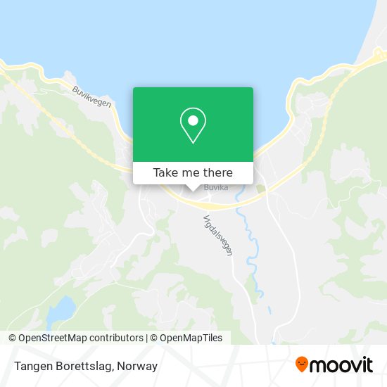 Tangen Borettslag map