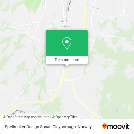 Spellmaker Design Susan Clayborough map