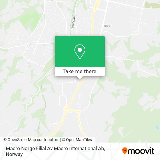 Macro Norge Filial Av Macro International Ab map