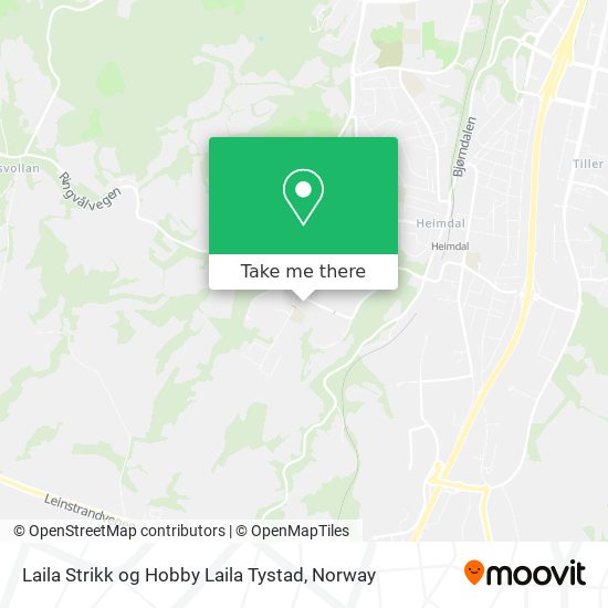 Laila Strikk og Hobby Laila Tystad map