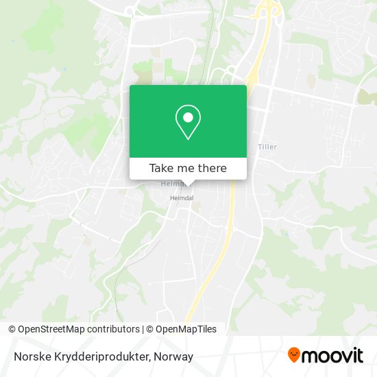Norske Krydderiprodukter map