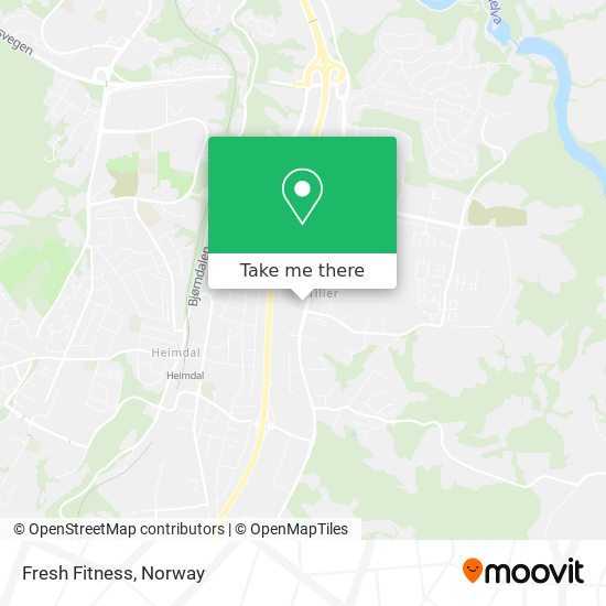 Fresh Fitness map