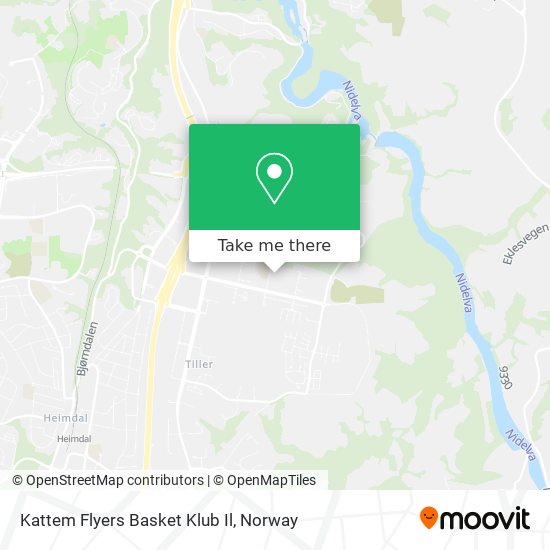 Kattem Flyers Basket Klub Il map