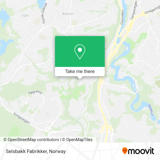 Selsbakk Fabrikker map