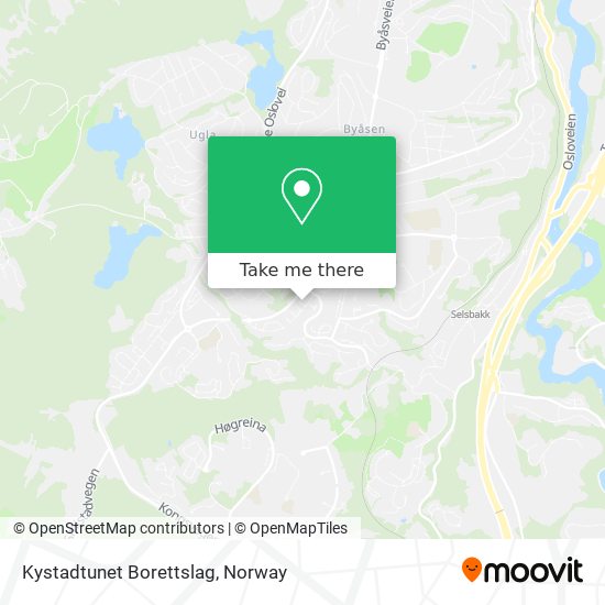 Kystadtunet Borettslag map