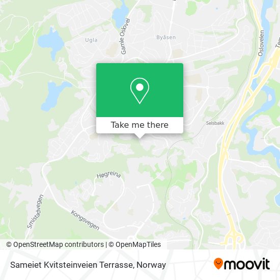 Sameiet Kvitsteinveien Terrasse map