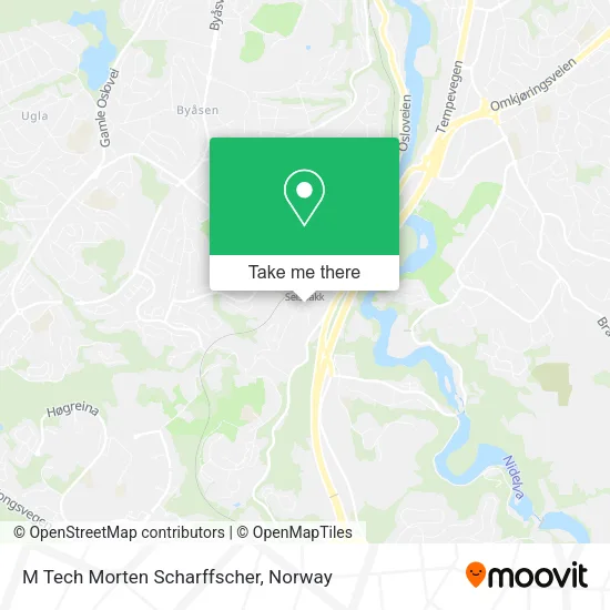 M Tech Morten Scharffscher map