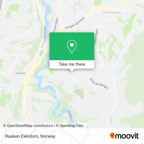 Raaken Eiendom map