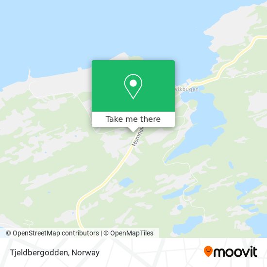 Tjeldbergodden map