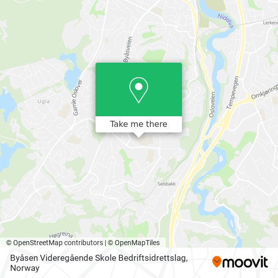 Byåsen Videregående Skole Bedriftsidrettslag map