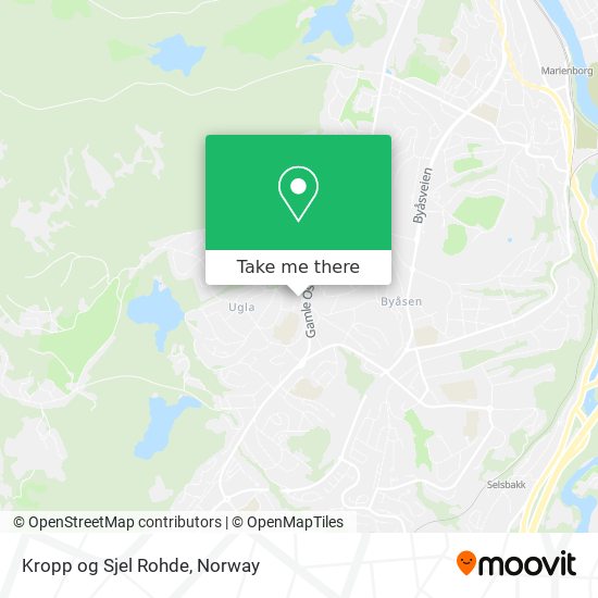 Kropp og Sjel Rohde map