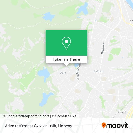 Advokatfirmaet Sylvi Jektvik map