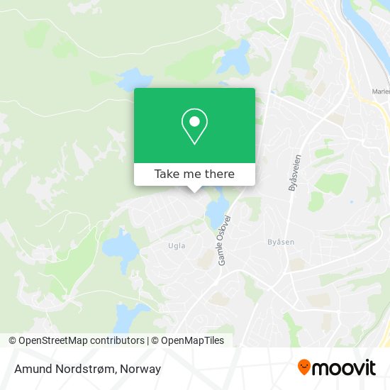 Amund Nordstrøm map