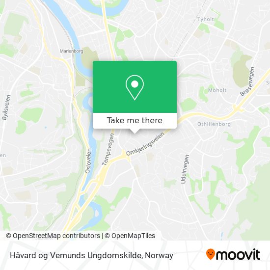Håvard og Vemunds Ungdomskilde map