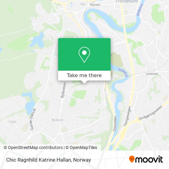 Chic Ragnhild Katrine Hallan map