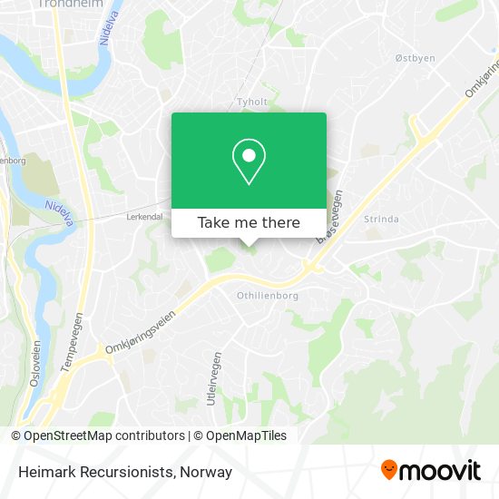 Heimark Recursionists map