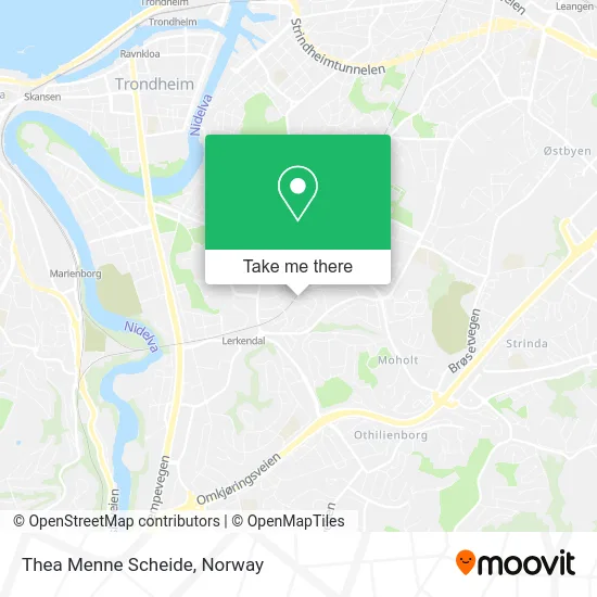 Thea Menne Scheide map