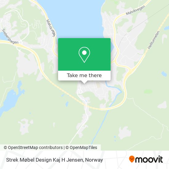 Strek Møbel Design Kaj H Jensen map