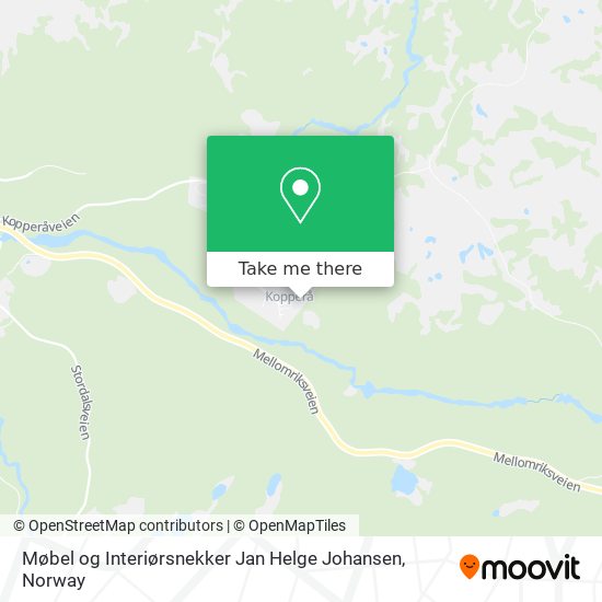 Møbel og Interiørsnekker Jan Helge Johansen map