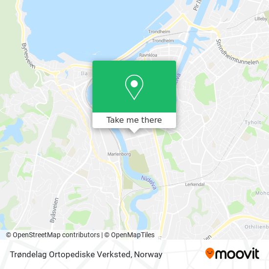 Trøndelag Ortopediske Verksted map