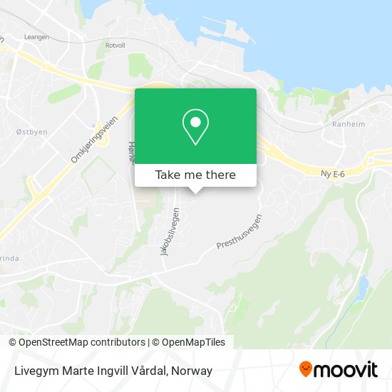 Livegym Marte Ingvill Vårdal map