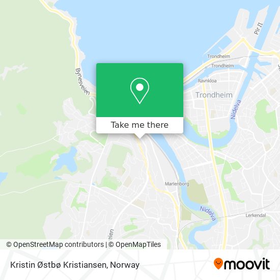 Kristin Østbø Kristiansen map