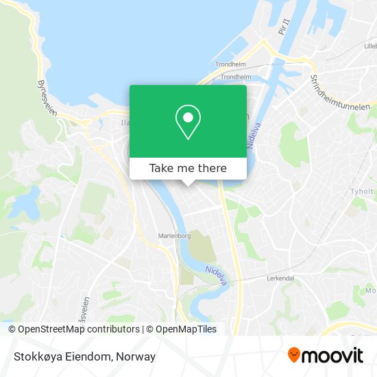 Stokkøya Eiendom map