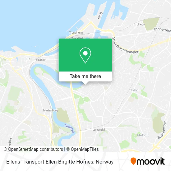 Ellens Transport Ellen Birgitte Hofnes map