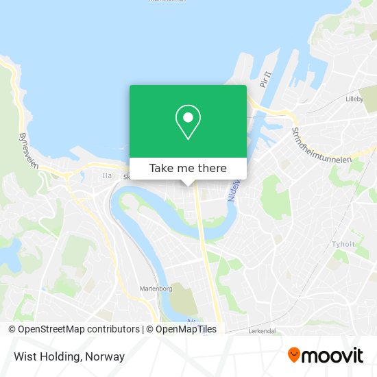Wist Holding map