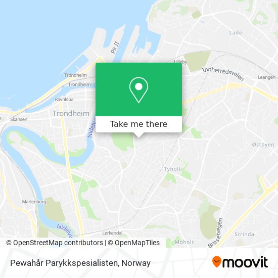 Pewahår Parykkspesialisten map