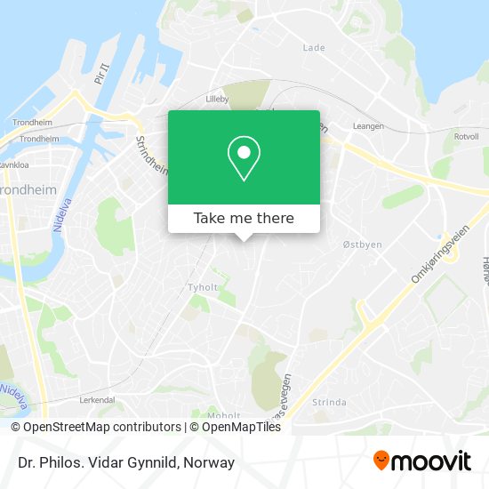 Dr. Philos. Vidar Gynnild map