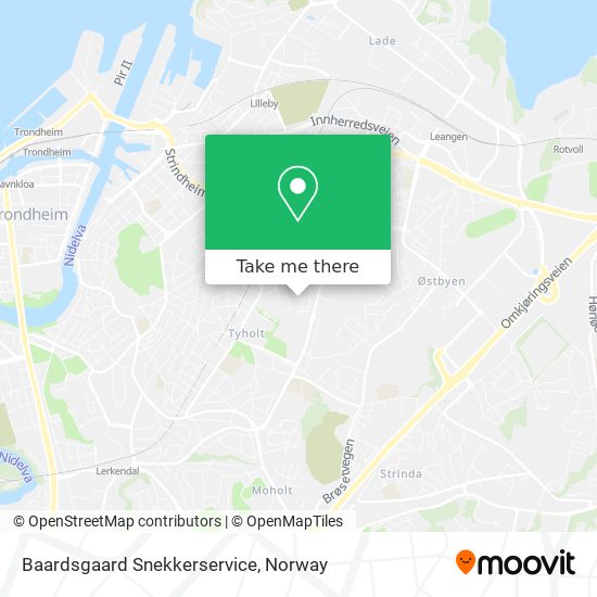 Baardsgaard Snekkerservice map