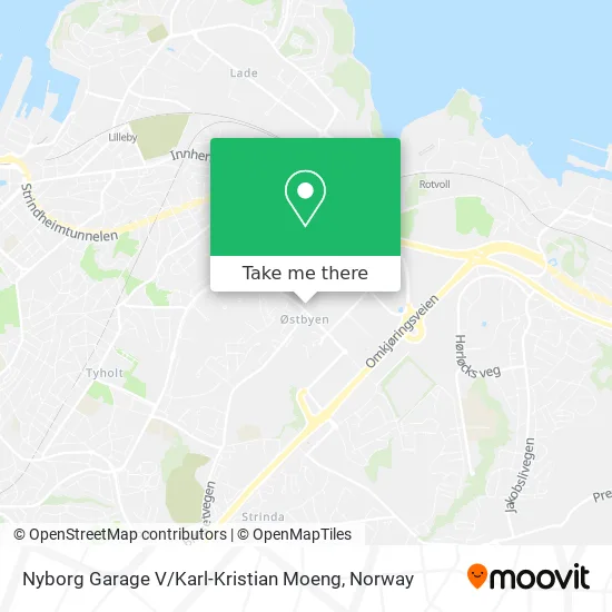 Nyborg Garage V / Karl-Kristian Moeng map