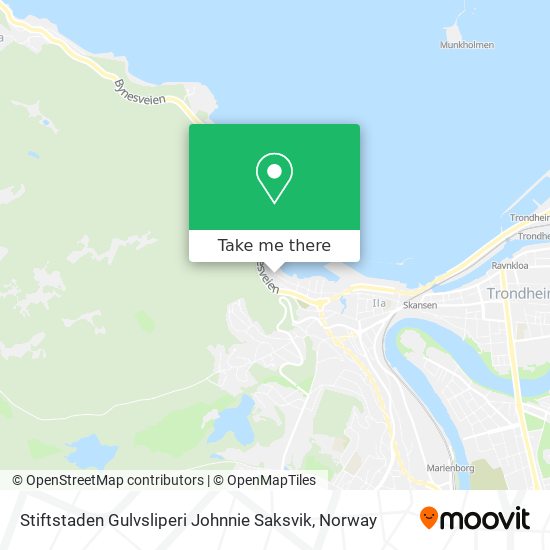 Stiftstaden Gulvsliperi Johnnie Saksvik map