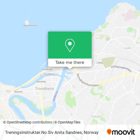 Treningsinstruktør.No Siv Anita Sandnes map