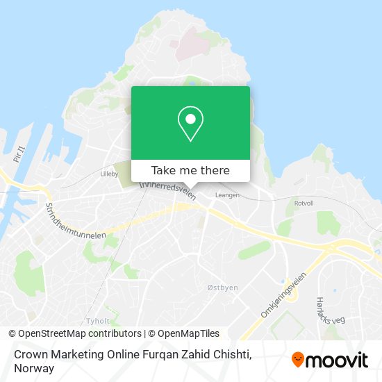 Crown Marketing Online Furqan Zahid Chishti map