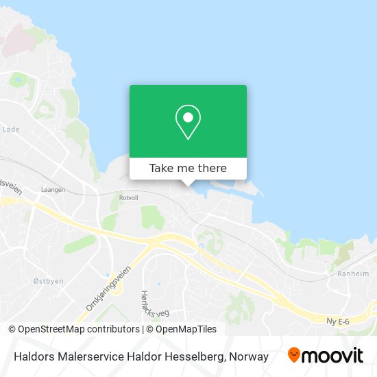 Haldors Malerservice Haldor Hesselberg map